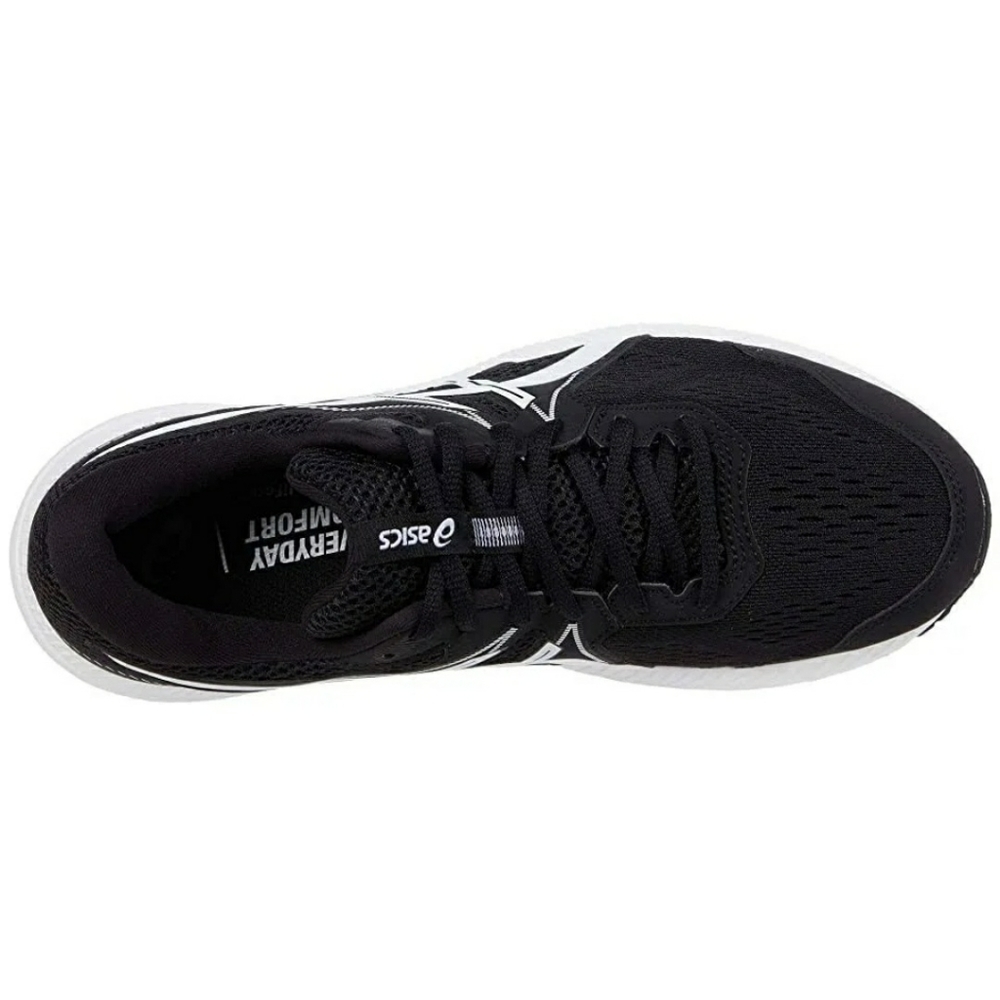 Asics Men's Gel-Contend 7 Running Shoes, Color black -whiteSize 13 Men's, New - Picture 9 of 12